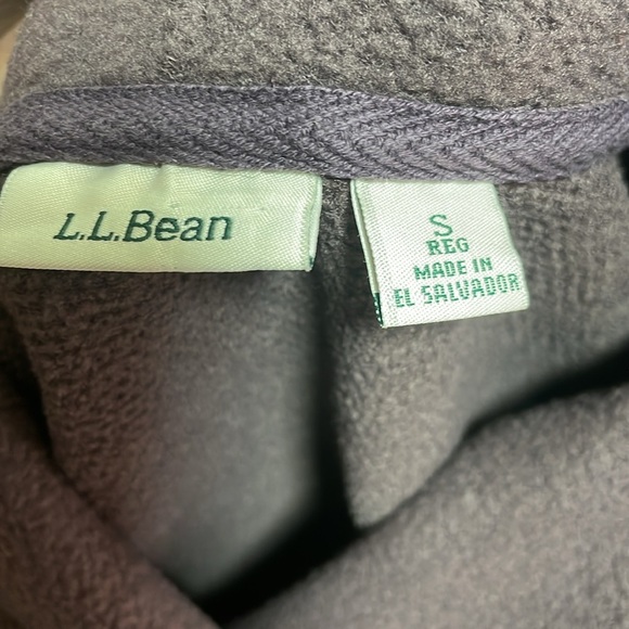 L.L. Bean Women’s Shawl Collar Fleece Pullover - Size Small - Picture 13 of 13